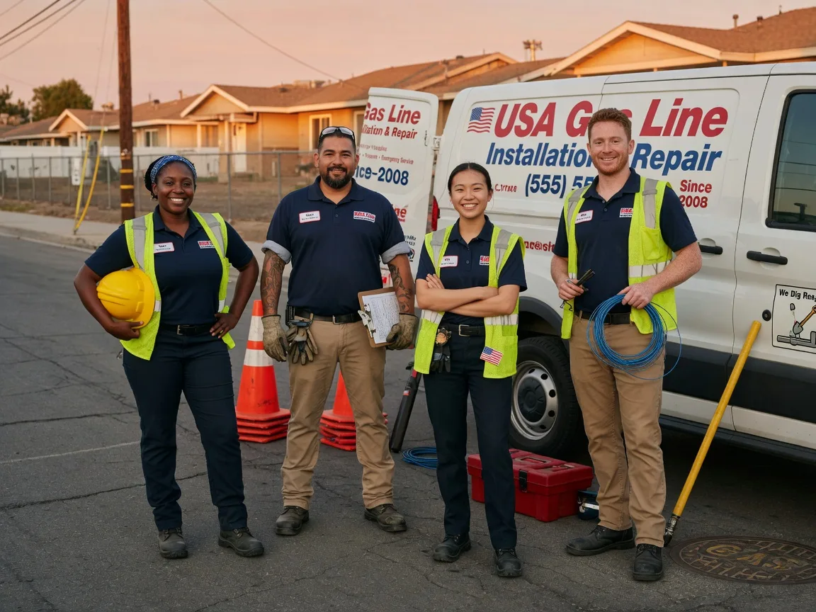 Gas Line Installation company in Chaseley, ND